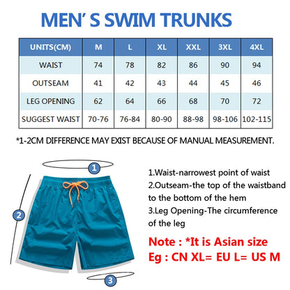 Men's Swimwear Swim Shorts
